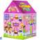 Tent House pramogų parkas vaikams Rožinė 123 cm x 82 cm nuotrauka 2