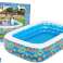 Inflatable Pool Flowers 229 x 152 x 56 cm Bestway 54120 image 1