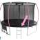 Copripulegge per Trampolino Sport Max 16ft Nero-Rosa foto 1