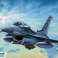 Plastmodellsett f 16 c/d nattfalk bilde 1