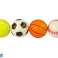 Juego de 4 pelotas blandas para golf, tenis y fútbol. fotografía 1