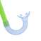 Dykkermaskesett. Rør. Fins Green Bestway 25019 bilde 4