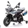 Batería de la policía JT5002B de la motocicleta blanca fotografía 2