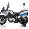 Batería de la policía JT5002B de la motocicleta blanca fotografía 3