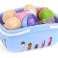 Set Afternoon Tea Basket Fruit Cups Ice Cream 7242 image 4