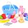 Set Afternoon Tea Basket Fruit Cups Ice Cream 7242 image 1