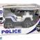 Coche de policía R/C, Jeep de policía, escala 1:14, efectos de luz con control remoto fotografía 5