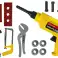 Handyman Kit Drill Hammer Skrutrekkere bilde 3