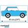 Ladrillos 72 piezas Trabant 601 fotografía 6