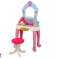 Prinzessin Schminktisch mit Hocker und Licht-Sound-Effekten Bild 1