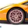 Otomatik R/C Lamborghini Sian FKP 37 Rastar 1:14 uzaktan kumandada turuncu fotoğraf 3