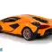 Otomatik R/C Lamborghini Sian FKP 37 Rastar 1:14 uzaktan kumandada turuncu fotoğraf 5
