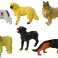 Sett med 6 hundefigurer Hundefigur Rasehunder bilde 1