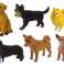 Sett med 6 hundefigurer Rasehunder hundefigur bilde 1