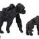 2 db Gorilla figurából álló készlet Gorilla kölykökkel A világ állatai kép 1