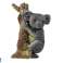 Koala figura fa állatok állatkertben kép 1