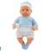Babypop 46 cm Blauwe fopspeenmuts Sokken foto 1