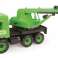 Grüner Kran 38 cm mittlerer LKW im Karton Bild 2