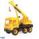 Grue jaune 38 cm camion intermédiaire dans une boîte en carton photo 1