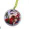Decoração Metálica de Natal Para Árvore de Natal Papai Noel Com Boneco de Neve Verde foto 1