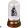Weihnachtsschmuck Glasdeko Schnee Schneemänner Weihnachtsbaum Gold Bild 1