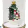 Weihnachtsschmuck Glasdeko Schnee Schneemänner Weihnachtsbaum Gold Bild 2