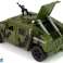 Military Vehicle Auto With Friction Drive Light Sound image 2