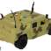 Car Military Vehicle Friction Drive Light Camo image 1