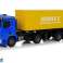 Contenedor grande Mercedes Arocs Truck Azul 1:20 58 cm de largo fotografía 1