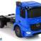 Contenedor grande Mercedes Arocs Truck Azul 1:20 58 cm de largo fotografía 3