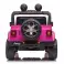 Batteri Kjøretøy Jeep Wrangler Rubicon DK JWR555 Rosa bilde 3