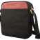 Crossbody Tasche – Canvas mit Büffel Hunter Leder - schwarz/rot Bild 2