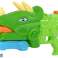 Pistolet Na Wodę Dinosaur Triceratops 1330 ml Zielony Zasięg 8 m zdjęcie 1