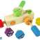 DIY Kit Hout Schroeven Schroeven Speelgoed foto 1