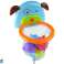 Badespielzeug Mini Basketball Korb Hund Gummifisch Bild 2