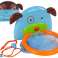 Badespielzeug Mini Basketball Korb Hund Gummifisch Bild 3