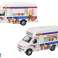 Auto Camper Ice Cream Parlour Fast Food Springs Friction Drive 2 Modellen foto 1