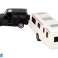 NEL 13309 Jeep Vehicle Set Black Caravan Metal Parts image 4