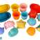 Bath Set Sea Toys Landing Net Boat 17 Pieces image 2