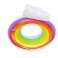 Φουσκωτό δαχτυλίδι κολύμβησης 107 cm Rainbow Bestway 43647 εικόνα 1