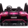 Bil med batteri Lamborghini XXL A8803 rosa 24V bilde 4