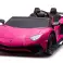 Bil med batteri Lamborghini XXL A8803 rosa 24V bilde 1