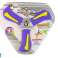 Boomerang Flying Throwing Disc Purple For Kids image 3