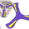 Boomerang Flying Throwing Disc Purple For Kids image 1