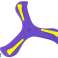 Boomerang Flying Throwing Disc Purple For Kids image 2