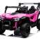 Accu-aangedreven auto S618 Roze 4x4 foto 4