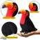 Plüsch Tukan Vogel Plüschtier Maskottchen Kuscheltier Rot 30cm Bild 1