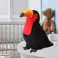 Plüsch Tukan Vogel Plüschtier Maskottchen Kuscheltier Rot 30cm Bild 2
