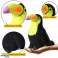 Plüsch Tukan Vogel Plüschtier Maskottchen Kuscheltier Gelb 30cm Bild 1