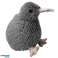 Plüsch Kiwi Vogel Plüsch Maskottchen Kuscheltier Grau 17cm Bild 3